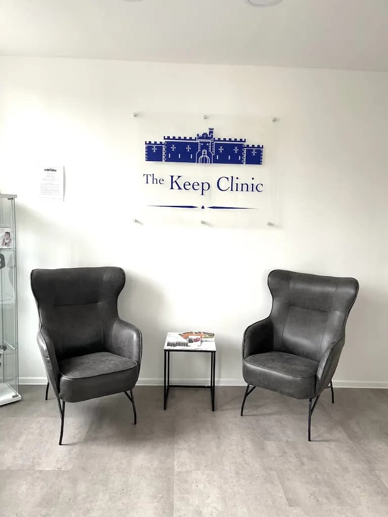 Reception at The Keep Clinic